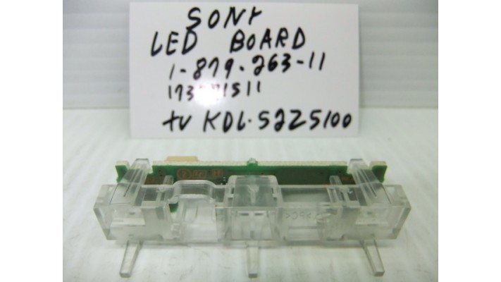 Sony 1-879-263-11 module LED board 